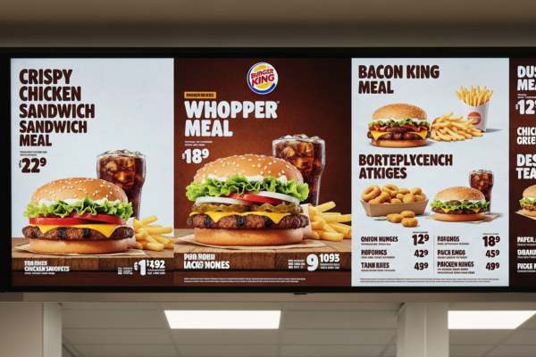 Burger King Menu