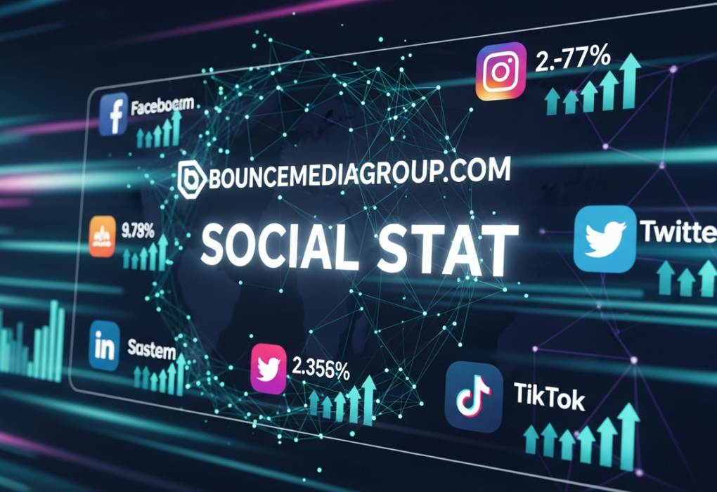 BounceMediaGroupCom Social Stat