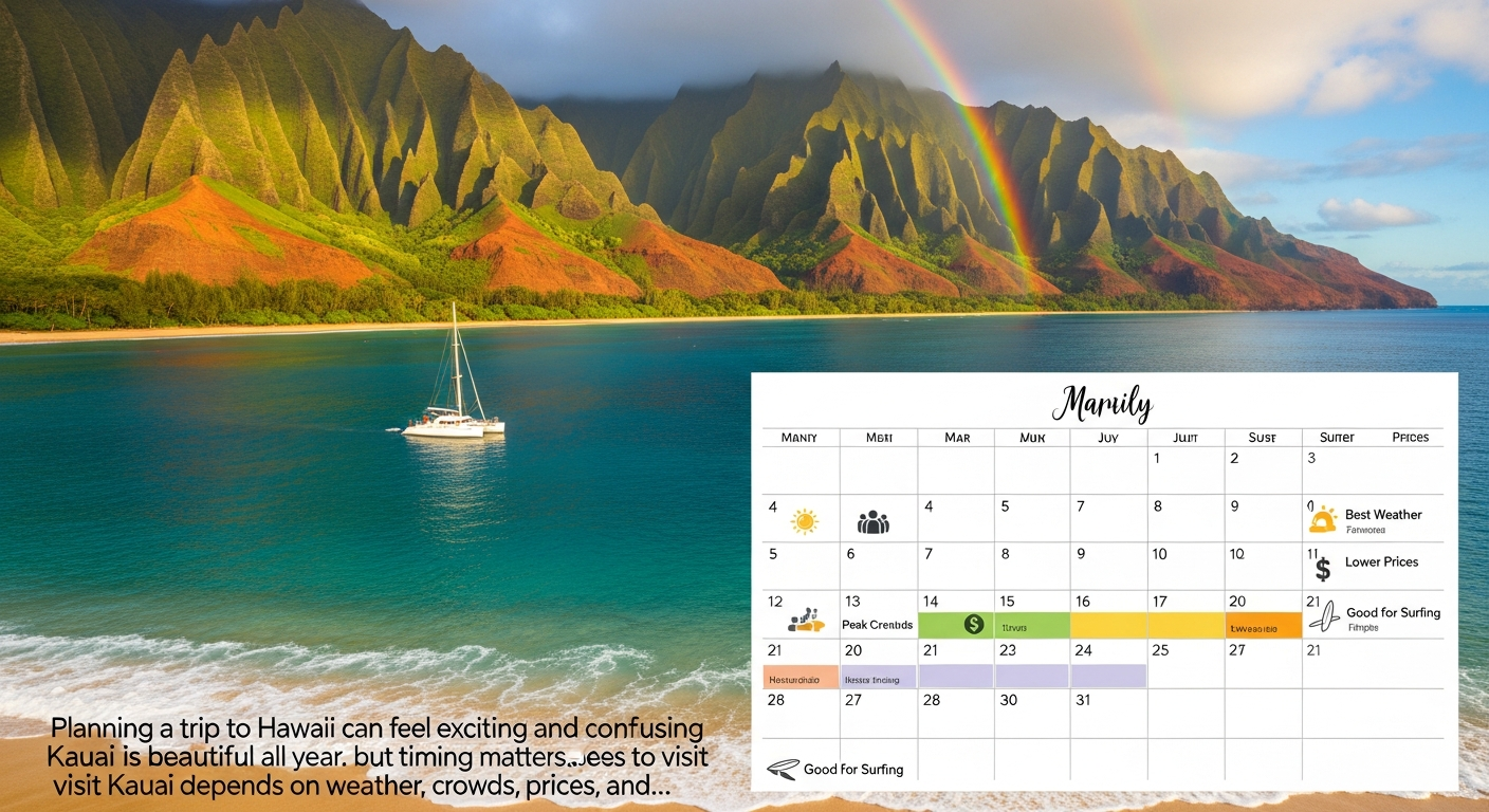 Best Time to Visit Kauai