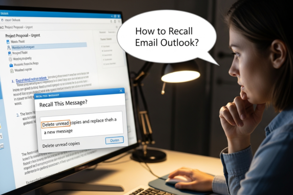 Recall Email Outlook