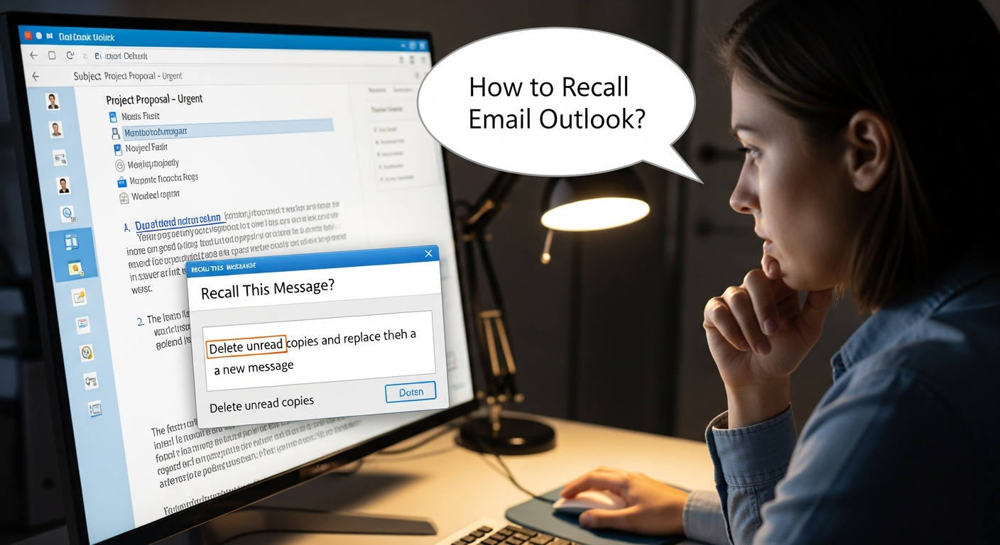 Recall Email Outlook