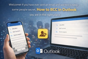 How to BCC in Outlook